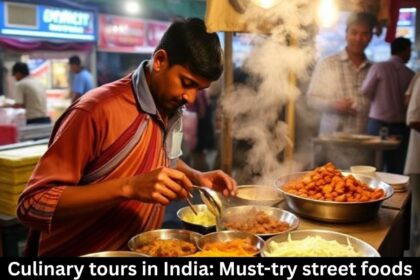 Culinary tours in India: Must-try street foods